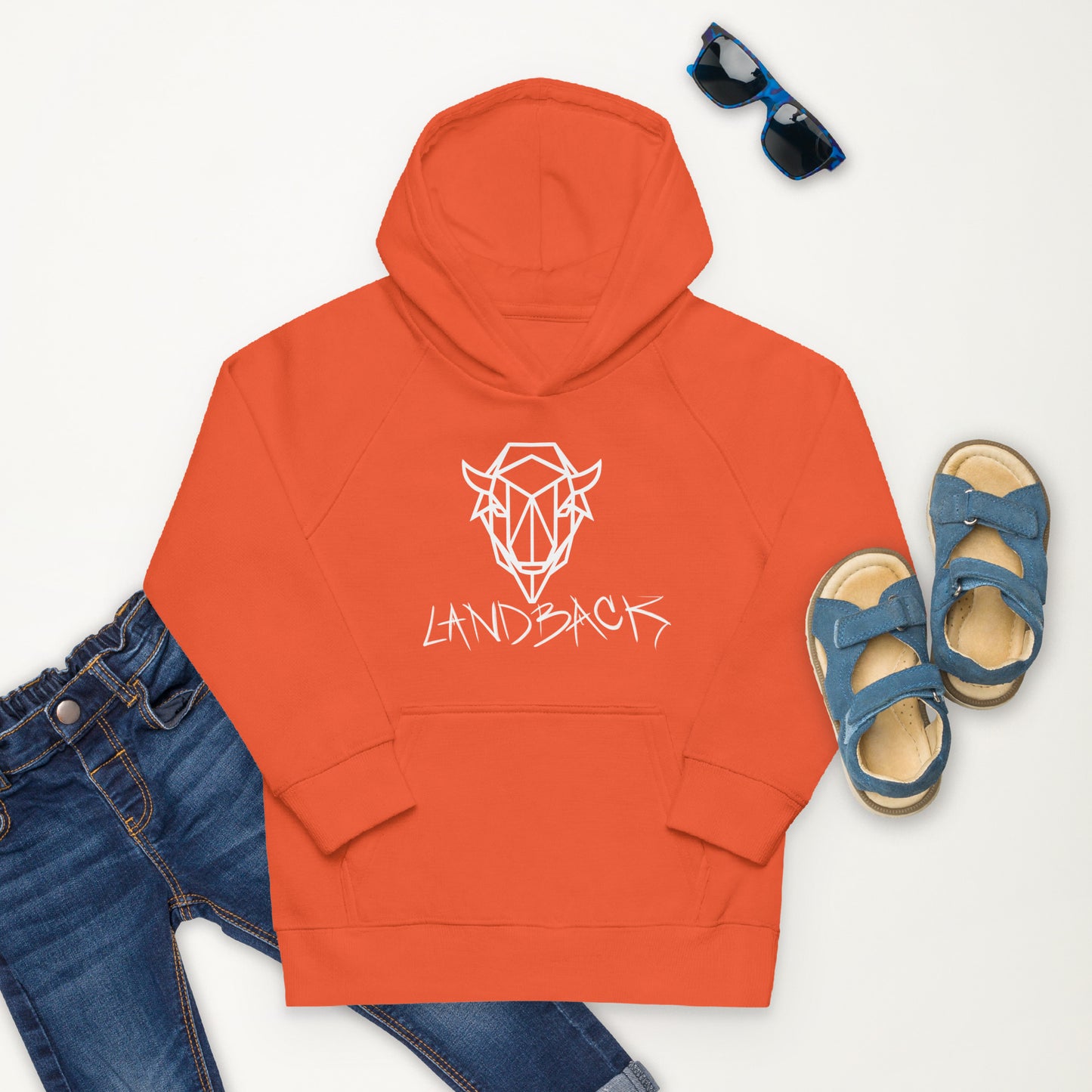 LANDBACK Kids eco hoodie