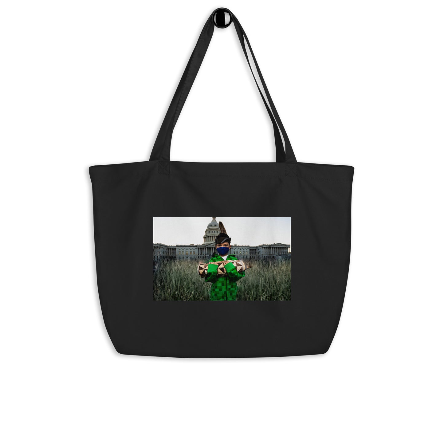 Field of Dreams Large organic tote bag