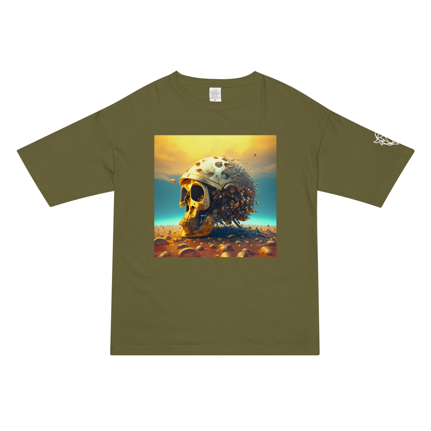 LANDBACK Digital Genocide oversized t-shirt