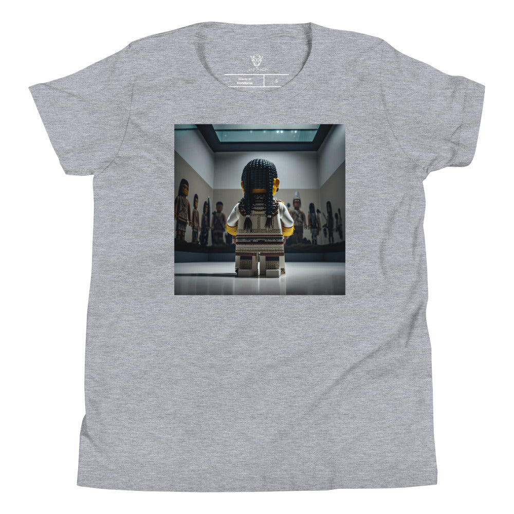 LANDBACK Braided Youth Short Sleeve T-Shirt