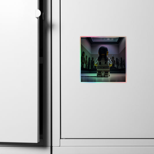 LANDBACK Braided Holographic stickers